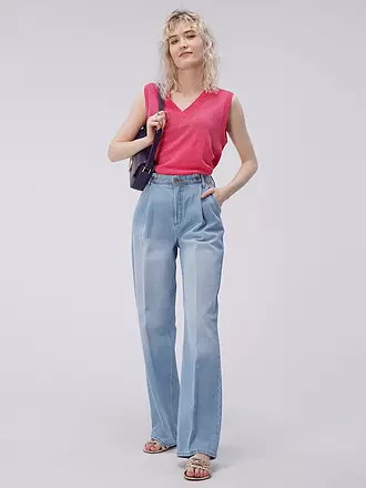 BRAX | Jeans Wide Leg MAINE | dunkelblau