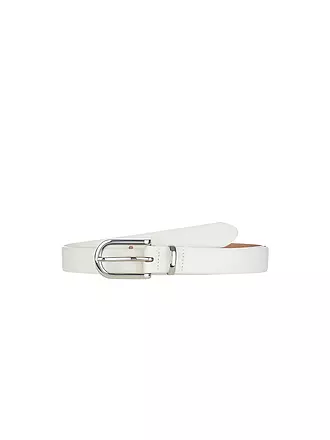 BRAX | Ledergürtel | creme