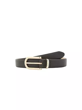 BRAX | Ledergürtel | schwarz