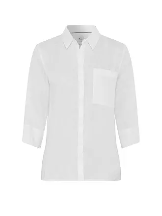 BRAX | Leinenbluse VICKI | weiss