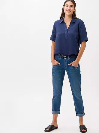 BRAX | Leinenbluse VIO | blau