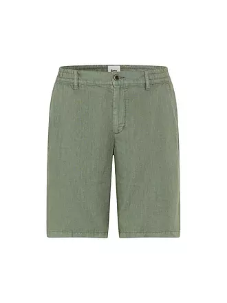 BRAX | Leinenshorts BALU | olive