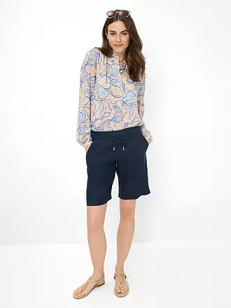 BRAX | Leinenshorts MEL B | schwarz