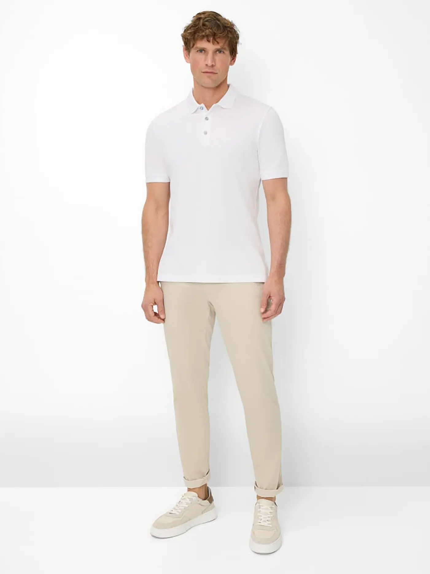 BRAX | Poloshirt | weiss