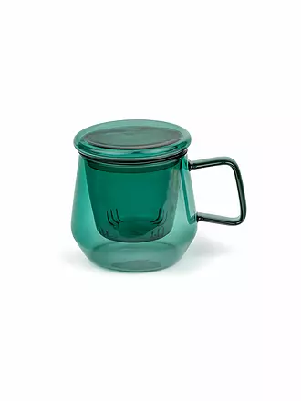 BREDEMEIJER | Teekanne TEA FOR ONE LIVORNO 0,35l Glas Amber | grün