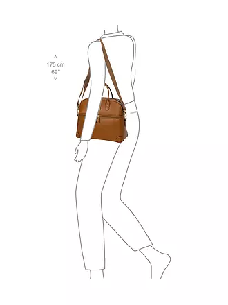 BRICS | Kosmetiktasche LIFE PELLE | braun