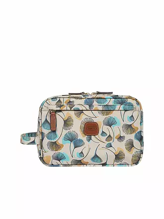 BRICS | Kosmetiktasche X-Bag Flower Fiori | blau