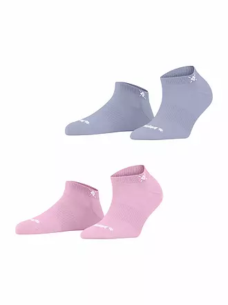 BURLINGTON | Damen Sneaker-Socken 2er Pkg. EVERYDAY 36-41 sandstone | rosa
