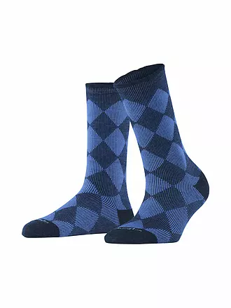 BURLINGTON | Damen Socken DALSTON 36-41 black | blau
