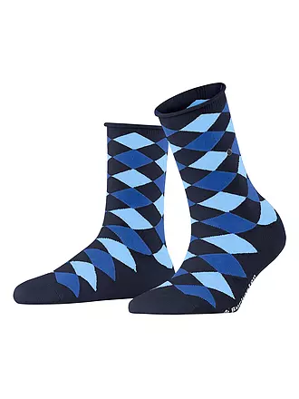 BURLINGTON | Damen Socken SANDY 36-41 black | blau