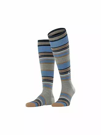 BURLINGTON | Herren Kniestrümpfe STRIPE 40-46 marine | bunt