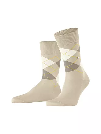 BURLINGTON | Herren Socken 40-46 MANCHESTER beige | creme