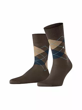 BURLINGTON | Herren Socken 40-46 MANCHESTER gravel | braun