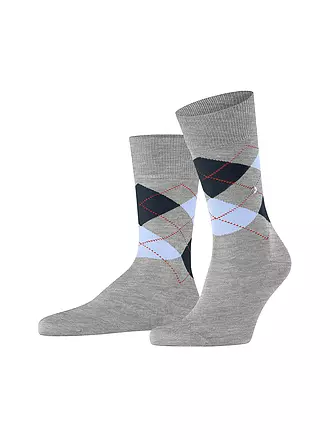 BURLINGTON | Herren Socken 40-46 MANCHESTER rittersporn | hellgrau