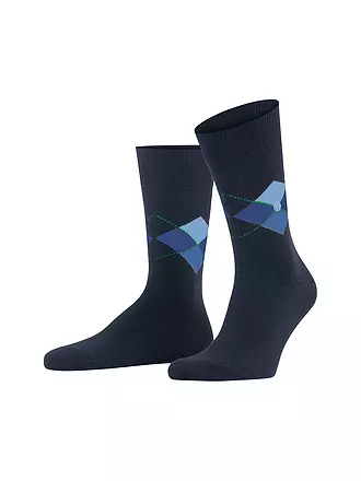 BURLINGTON | Herren Socken 40-46 MULTI KING black | dunkelblau