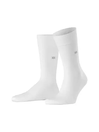 BURLINGTON | Herren Socken DUBLIN SO 40-46 anthracite mel. | weiss