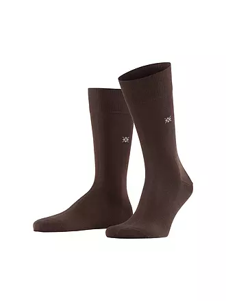 BURLINGTON | Herren Socken DUBLIN SO 40-46 chocolate | hellgrau