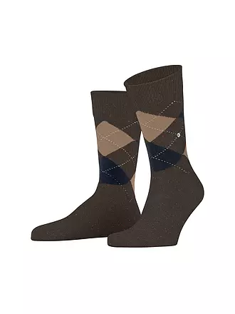 BURLINGTON | Herren Socken DUNDEE 40-46 buckeye mel | dunkelrot