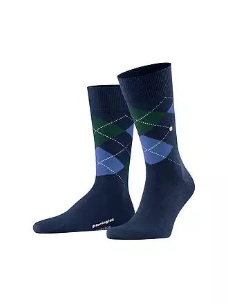 BURLINGTON | Herren Socken EDINBURGH 40-46 caramel | dunkelblau