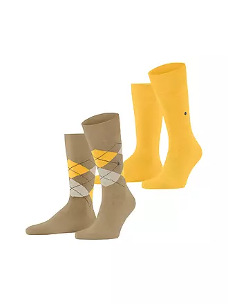 BURLINGTON | Herren Socken EVERYDAY 2-er Pkg. 40-46 sesame | blau
