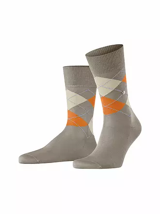 BURLINGTON | Herren Socken MANCHESTER 40-46 chocolate | grau