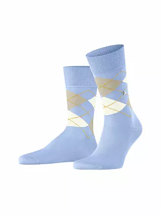 BURLINGTON | Herren Socken MANCHESTER 40-46 chocolate | blau
