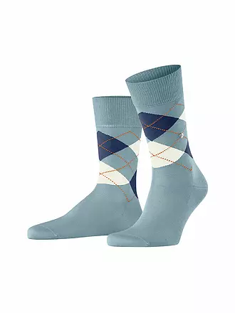BURLINGTON | Herren Socken MANCHESTER 40-46 chocolate | blau