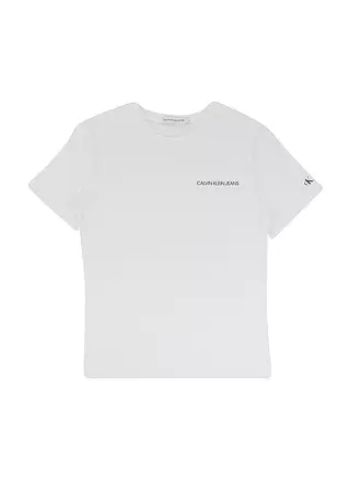 CALVIN KLEIN JEANS | Jungen T-Shirt Regular Fit | schwarz