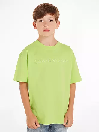 CALVIN KLEIN JEANS | Jungen T-Shirt | grün