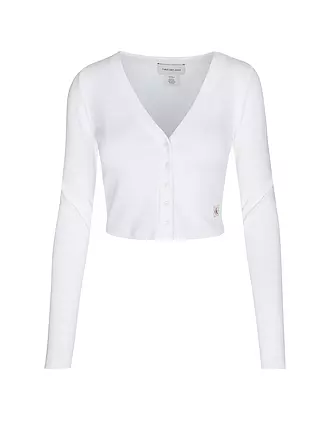 CALVIN KLEIN JEANS | Langarmshirt | weiss