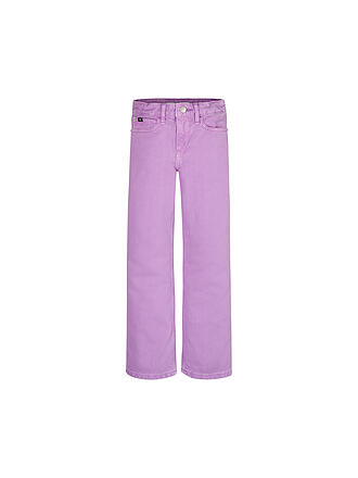 CALVIN KLEIN JEANS | Mädchen Highwaist Jeans Wide Fit | pink