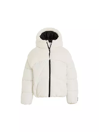 CALVIN KLEIN JEANS | Mädchen Steppjacke | creme