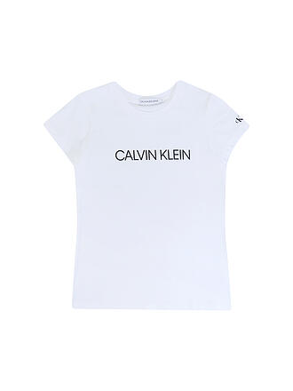 CALVIN KLEIN JEANS | Mädchen T-Shirt | weiss