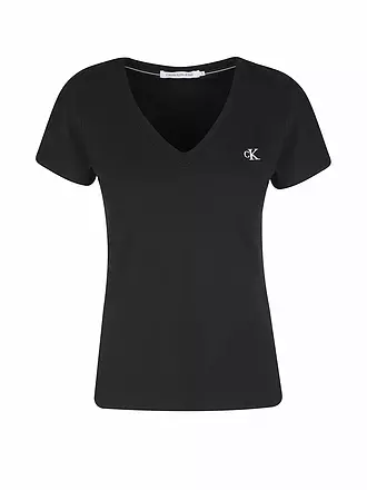 CALVIN KLEIN JEANS | T-Shirt Slim Fit | schwarz