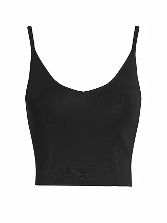 CALVIN KLEIN JEANS | Top Cropped Fit | schwarz