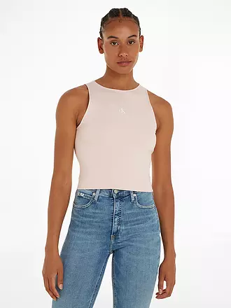 CALVIN KLEIN JEANS | Top Cropped Fit | schwarz