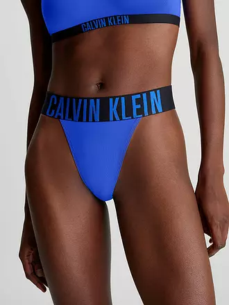 CALVIN KLEIN | Bikinihose - String | schwarz