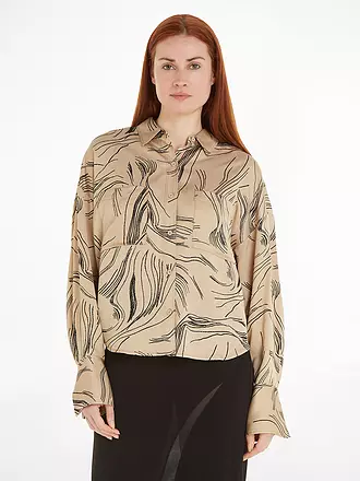 CALVIN KLEIN | Bluse | beige