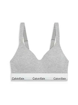CALVIN KLEIN | Bustier white | hellgrau