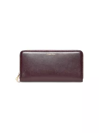 CALVIN KLEIN | Geldbörse CK PULLER Large | dunkelrot