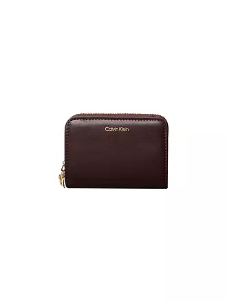 CALVIN KLEIN | Geldbörse CK PULLER Medium | dunkelrot