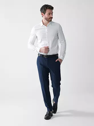 CALVIN KLEIN | Hemd Slim Fit EASY CARE | weiss