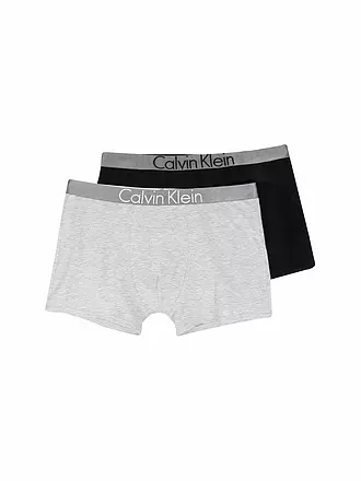 CALVIN KLEIN | Jungen Pants 2er Pkg Customized Stretch grey black | grau