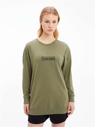 CALVIN KLEIN | Loungewear Sweater | olive