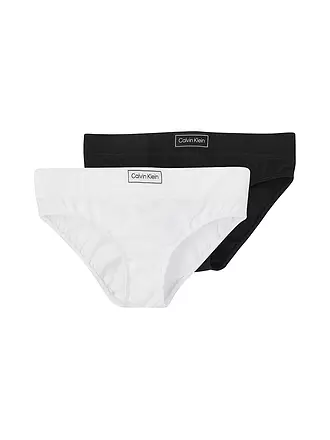 CALVIN KLEIN | Mädchen Slips 2-er Pkg.  black | schwarz