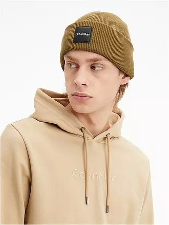CALVIN KLEIN | Mütze - Beanie | grün