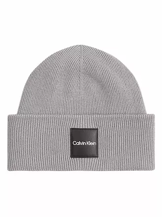 CALVIN KLEIN | Mütze - Beanie | grau