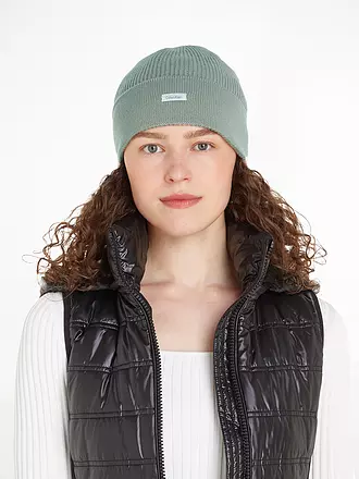 CALVIN KLEIN | Mütze - Haube RE-LOCK | hellgrün