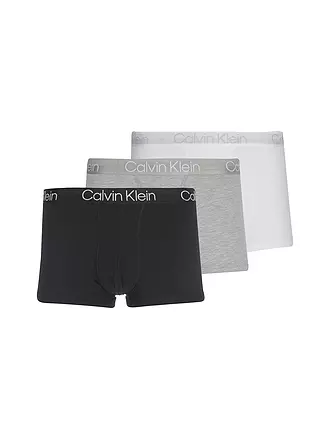 CALVIN KLEIN | Pants 3er Pkg schwarz grau weiss | bunt