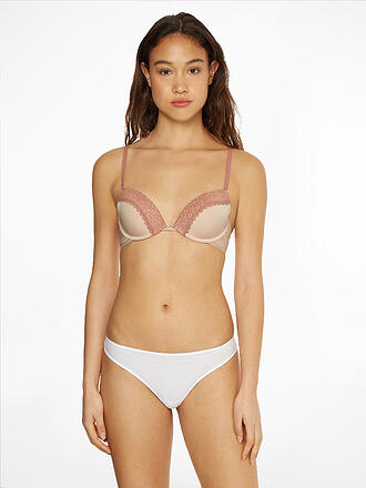 CALVIN KLEIN | Push Up BH FLIRTY blue | rosa
